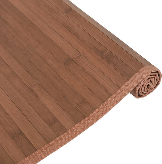 vidaXL Kitchen Mat Runner with Anti-slip Underlay Coffee 80x100εκ.