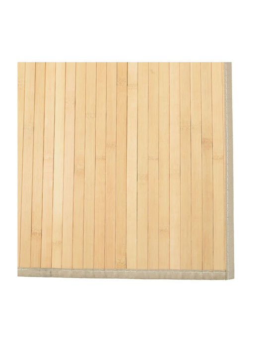 vidaXL Kitchen Mat Runner with Anti-slip Underlay Beige 80x400εκ.