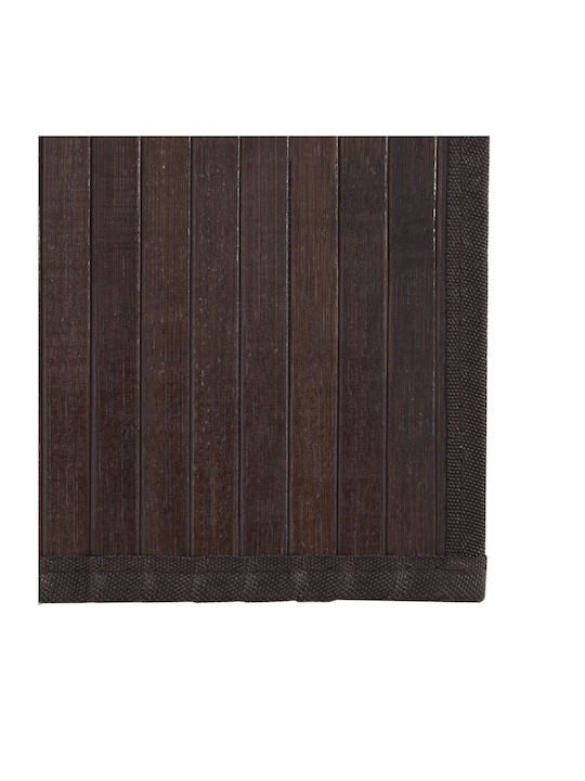 vidaXL Rectangular Kitchen Mat with Anti-slip Underlay Dark Brown 100x300εκ.