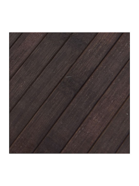 vidaXL Rectangular Kitchen Mat with Anti-slip Underlay Dark Brown 100x300εκ.