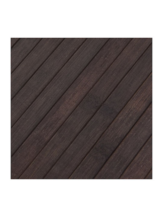 vidaXL Kitchen Mat Runner with Anti-slip Underlay Dark Brown 80x300εκ.