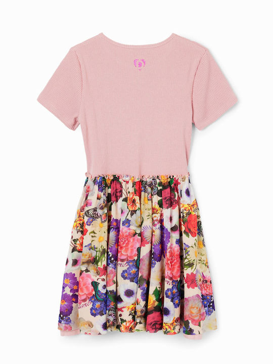 Desigual Kids Dress Rosa