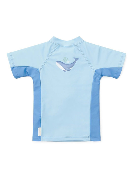 Little Dutch Kinder Badeanzug UV-Schutz (UV) Shirt Hellblau