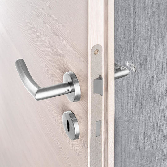 Reer Door Safety Lock made of Silicone in Gray Color 13εκ. 4pcs