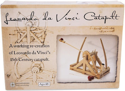 Joc de construcție din lemn Leonardo Da Vinci – Καταπέλτης Μοτίβο 07 pentru copii de 14++ ani