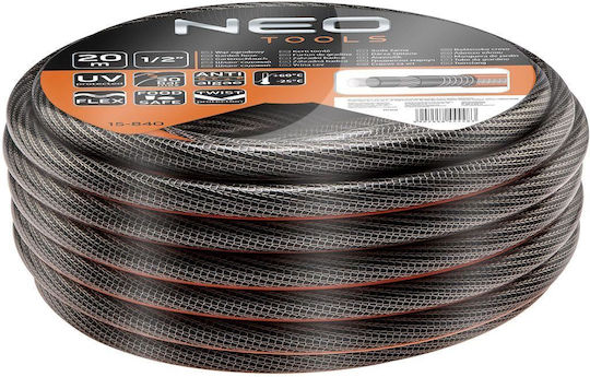Neo Tools Λάστιχο Ποτίσματος 1/2" 20m