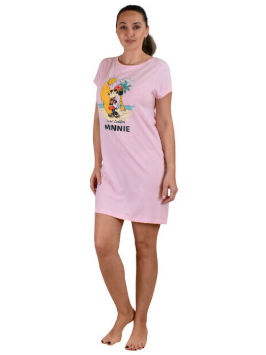 Disney Summer Women's Nightdress Pink