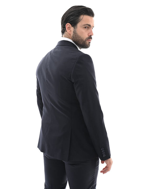 Men's Suit Artisti Italiani 21596/s02 Blue-black