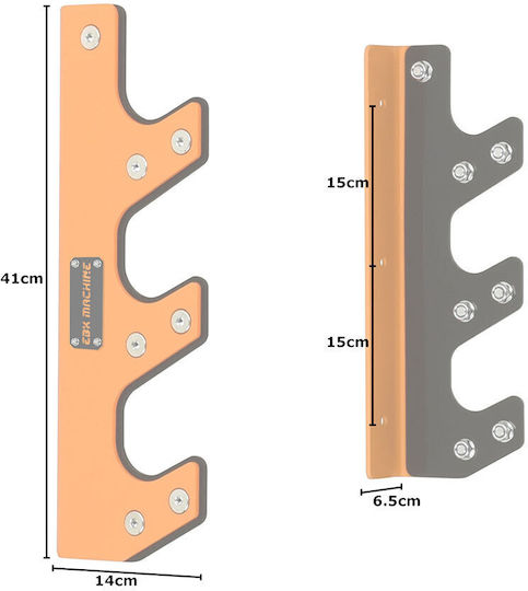 Wall Mounts 3 Bars Ebx