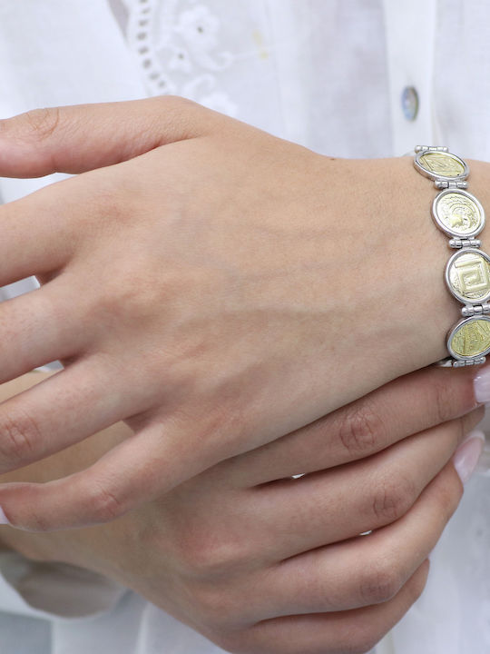 Bracelet made of Silver Gold Plated