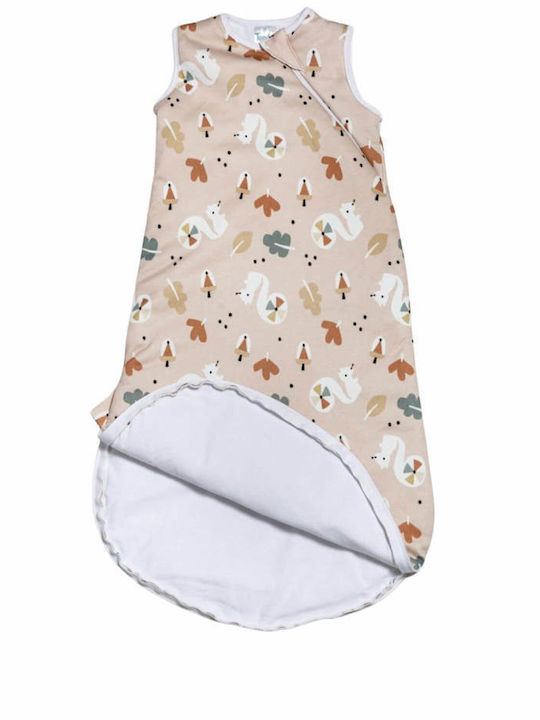 Tender Spring Sleeping Bag Marble 1 Tog Squirrel Nude with Detachable Sleeves