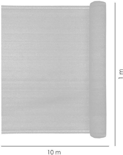 Strend Pro Ορθογώνιο Δίχτυ Σκίασης Πράσινο 1x10m 90gr/m²
