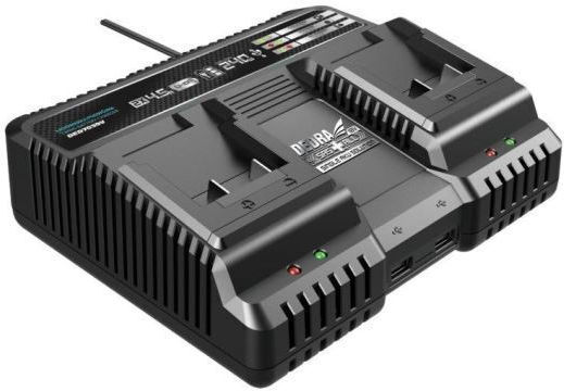 Dedra Set 2 Baterii Unelte Litiu 18V cu Capacitate 2Ah
