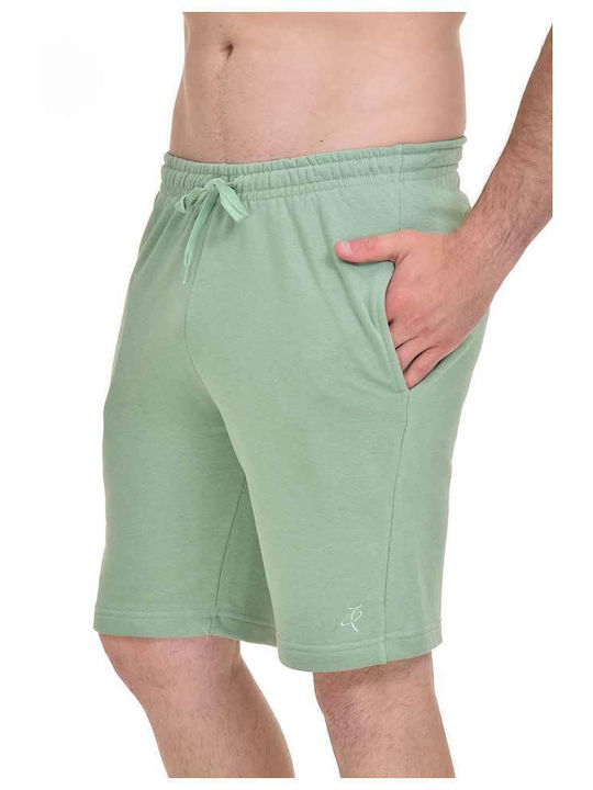 French Terry Men's Shorts Green