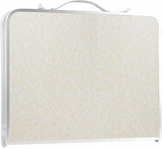 Tabelul pentru Camping Pliabil în cazul în care 61.5x61.5x40cm