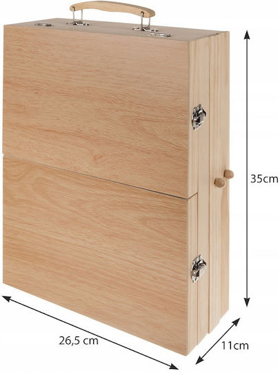 Set de Colorat Lemn 35x26.5cm 83buc
