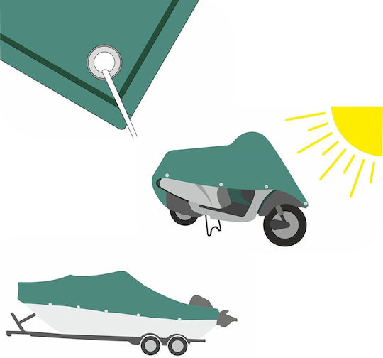 Strend Pro Wasserdicht Plane 65gr/m² 9.9x5.9m. Licht Typ Grün