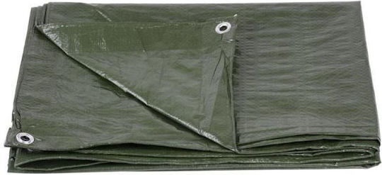 Strend Pro Waterproof Tarpaulin 65gr/m² 4.9x2.9m. Light Type Green