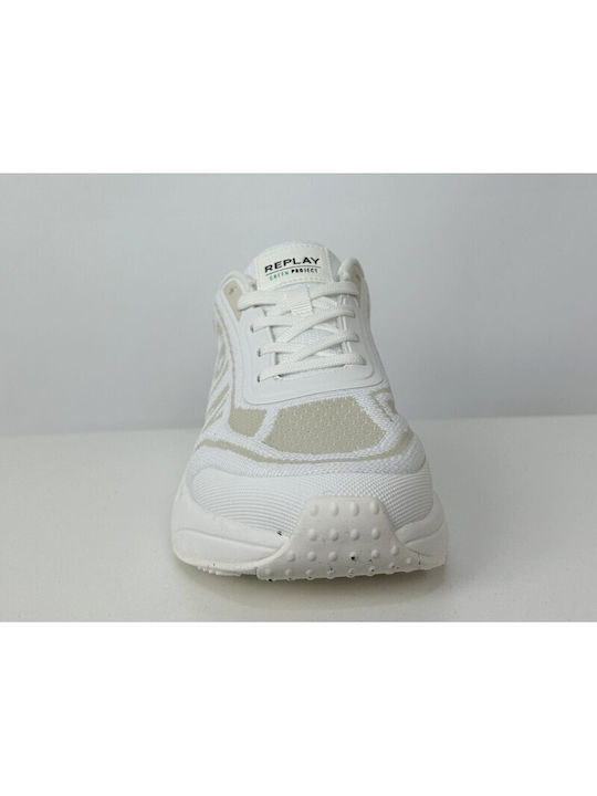 Replay Herren Sneakers White Off