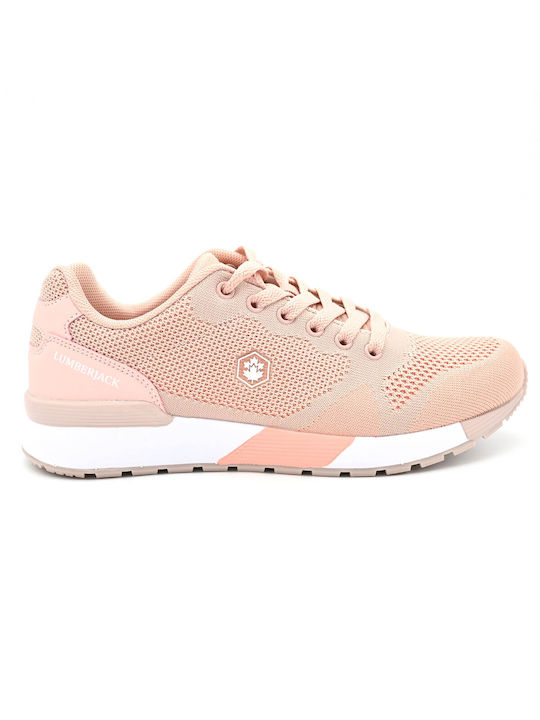 Lumberjack Damen Anatomisch Sneakers Rosa