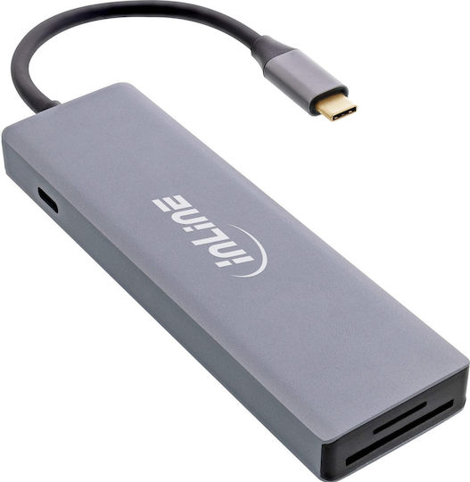 InLine USB-A Docking Station mit HDMI 4K PD Mehrfarbig (33271O)