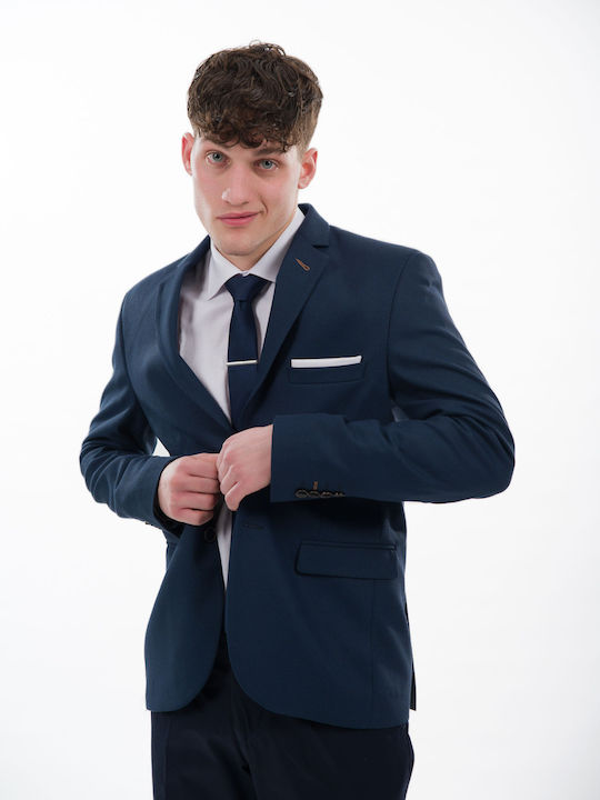 Men's Suit Jacket Blue