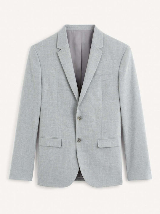 Celio Men's Suit Jacket Grey