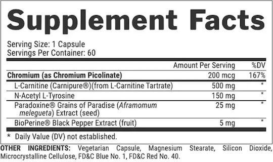 Nutrex Lipo 6 Stim-Free 60 Mützen