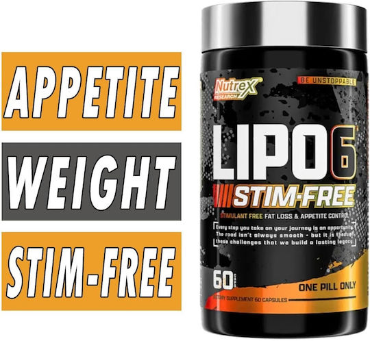 Nutrex Lipo 6 Stim-Free 60 Mützen