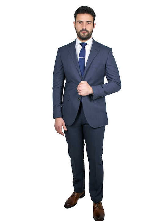 Men's Suit Big Size ITALIAN JOB (811557/SUP) - BLUE