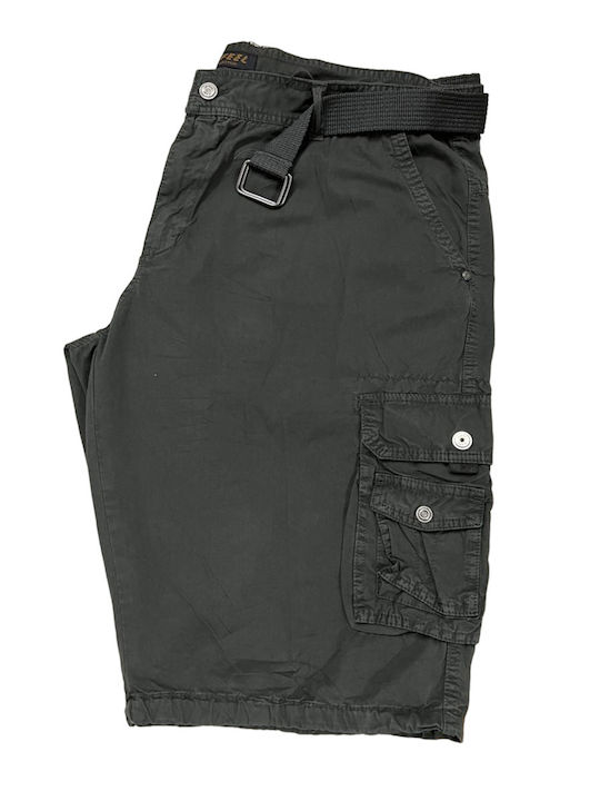 Cargo Shorts with Pockets in Charcoal