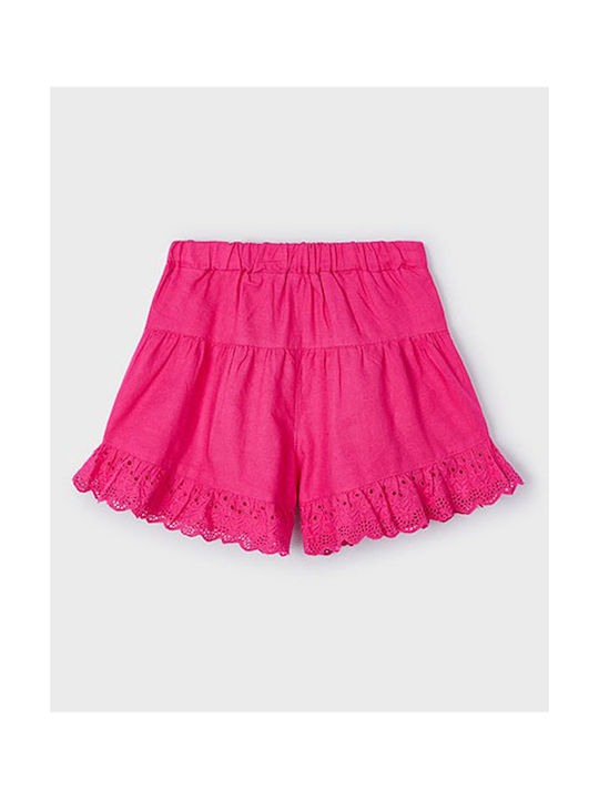 Mayoral Kids Shorts/Bermuda Fabric Fuchsia