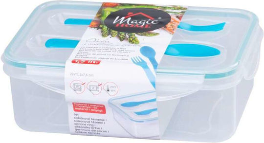 Δοχείο Φαγητού Μπλε 1.5lt