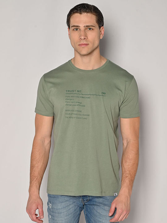 Camaro T-shirt Bărbătesc cu Mânecă Scurtă Verde