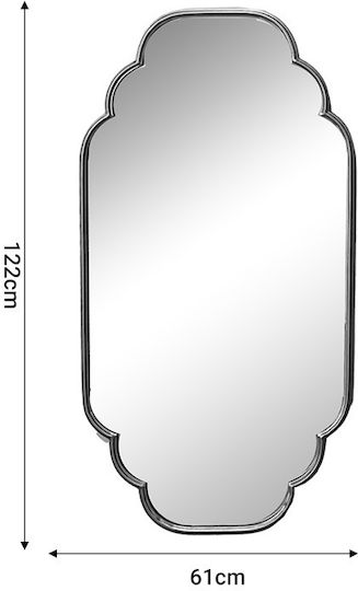 Inart Farous Ολόσωμος Χρυσός 122x61cm Inart Farous Ολόσωμος Χρυσός 122x61cm