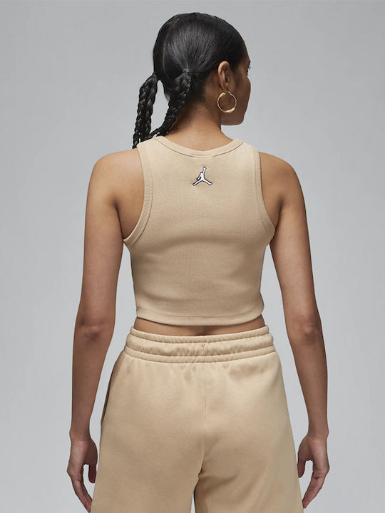 Women's Athletic Blouse Sleeveless Nude