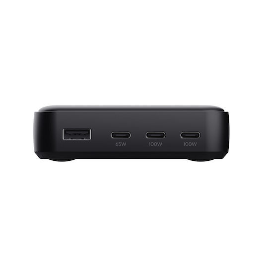 Trust Βάση Φόρτισης με Θύρα USB-A και 3 Θύρες USB-C 100W σε Μαύρο χρώμα (25242)