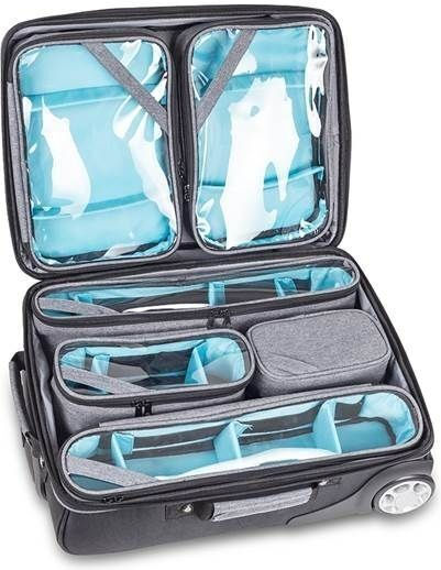 Elite Bags Geantă Medicală Trolley Hovi's în culoarea Gri Geantă Medicală Trolley Hovi's în culoarea Gri