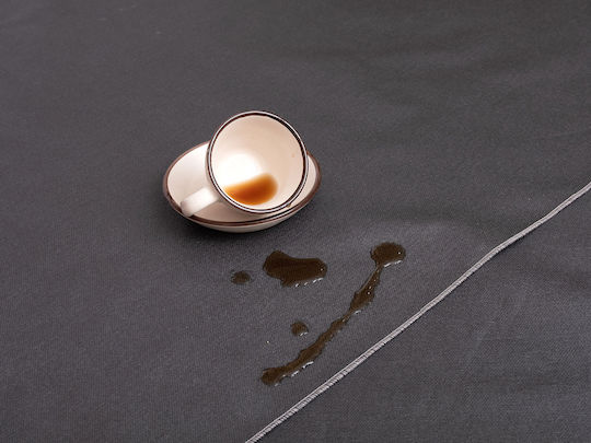 Viopros Runner Stain Resistant Diana Black Velvet-Black Metal 40x160cm