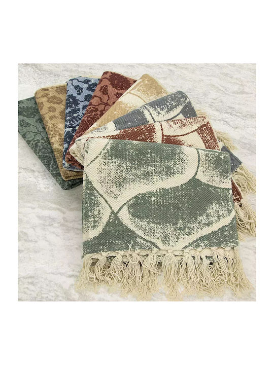 Lino Home Eldus Χαλάκι Κουζίνας Διάδρομος Olive 65x135εκ.