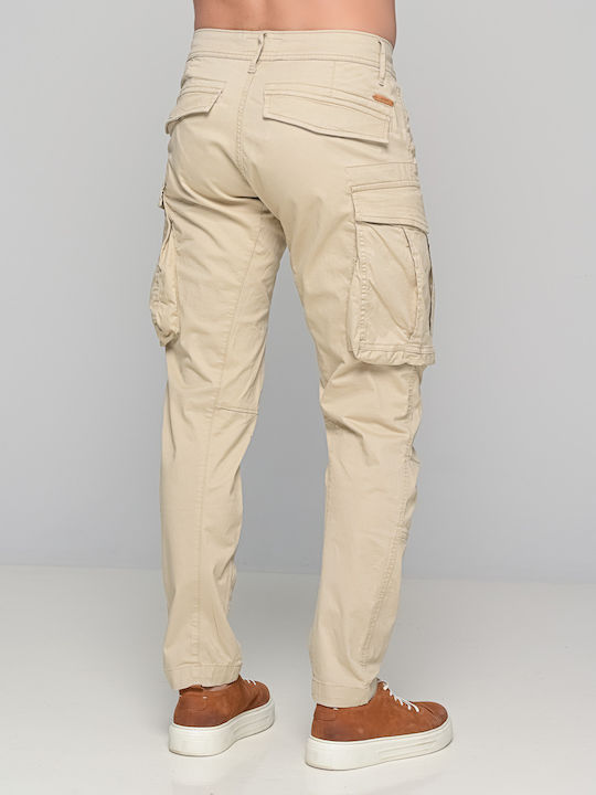 Staff Men's Trousers Cargo Beige