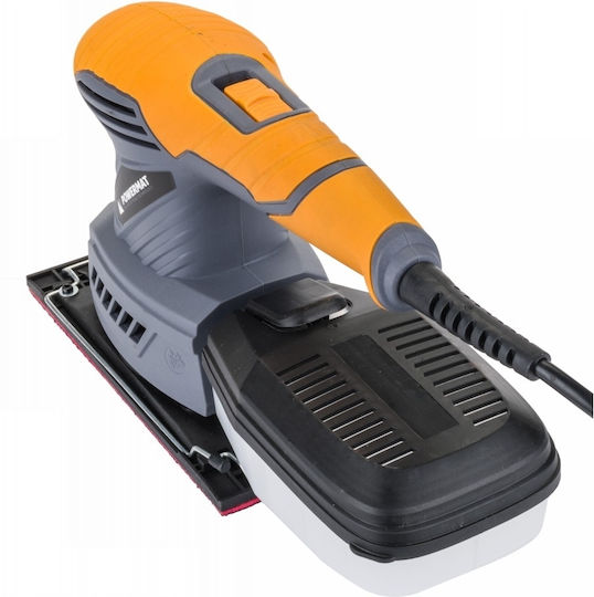 Powermat Ексцентрично Трибе 125мм Електрически 1200W с Регулиране на Скоростта и със Система за Аспирация