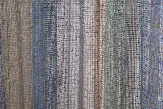 Viopros Curtain with Pencil Pleat Light Blue 140x270cm