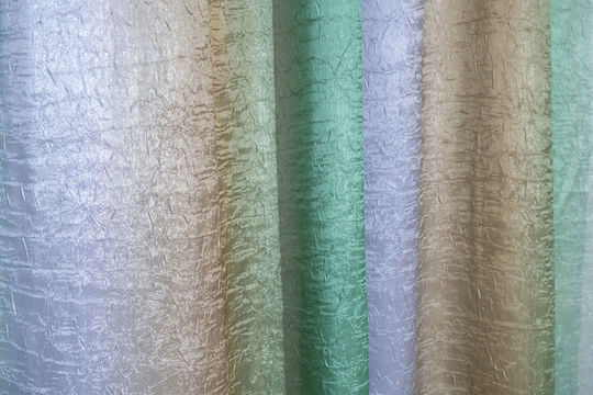 Viopros Vorhang mit Bleistiftfalten Blau 140x270cm