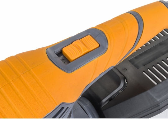 Powermat Ексцентрично Трибе 125мм Електрически 1200W с Регулиране на Скоростта и със Система за Аспирация
