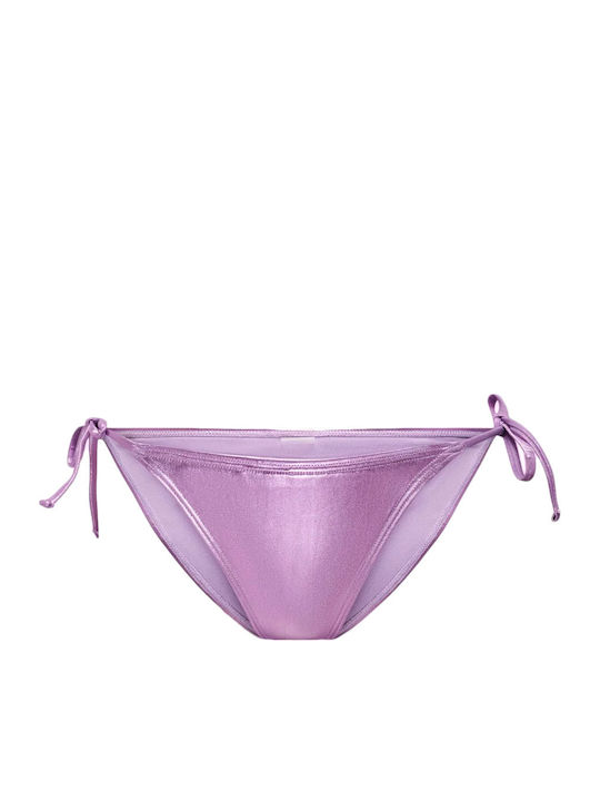 Only Bikinihosen Lila Slip