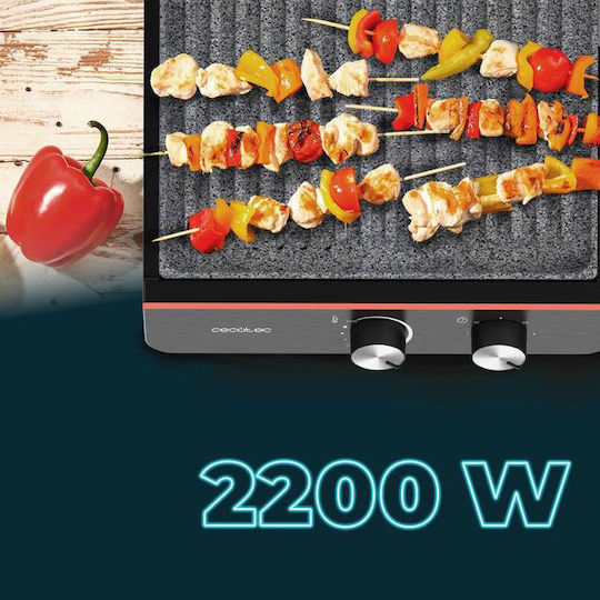 Cecotec Rock'ngrill Sandwich Maker Grill 2200W Gray