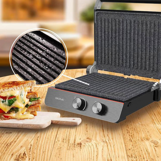 Cecotec Rock'ngrill Sandwich Maker Grill 2200W Gray
