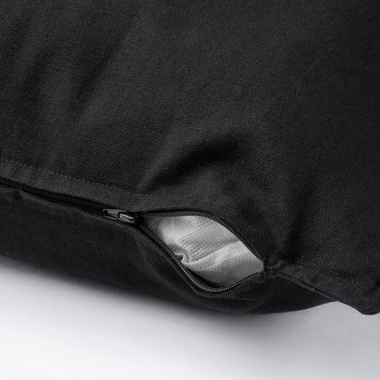 Chopper Einzelstück Sofa Kissen Schwarz 100% Baumwollfüllung enthalten 50x50cm