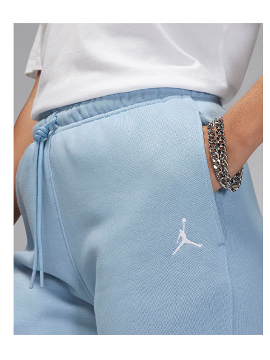 Παντελόνι Φόρμας με Λάστιχο Fleece Μπλε